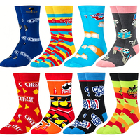Chaussettes fantaisie en coton motif paresseux amusant lisant un livre, rose et gris, parfaites comme cadeau pour les lecteurs et pour un usage quotidien décontracté