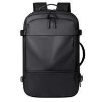 Sac à dos pour ordinateur portable Oxford uni, imperméable, multifonctionnel, extensible, unisexe, grande capacité, sac à dos d'affaires pour ordinateur