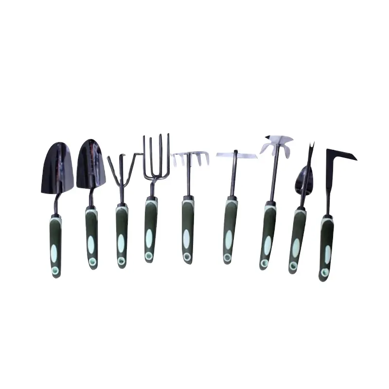 Canpro Bán Buôn Chuyên Nghiệp Tùy Chỉnh Vườn Công Cụ Bán, 9 Piece Nhôm Heavy Duty Hand Home Nông Nghiệp Vườn Hand Tool Set