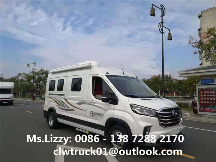 Luxury Decorated Automatic Self-Driving Travelling Car Caravan RV for Sale