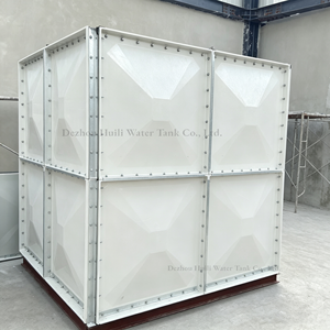 Tanque de agua de plástico reforzado con fibra de vidrio Tanque de agua modular seccional GRP FRP - Product Image 6