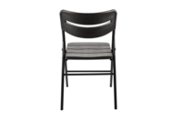 Vente en gros de chaises d'extérieur durables et robustes empilables pour banquet de mariage, fête et restaurant, chaises de surface en bois HDPE en plastique pour événements