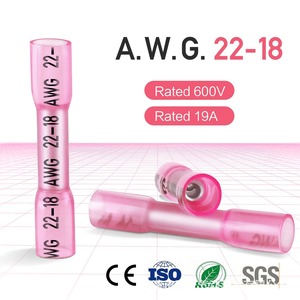 Conectores Termocontraíbles BHT, 210 Piezas, AWG 12-26, Conectores de Terminales Aislados a Prueba de Agua para Reparación de Cableado Eléctrico - Product Image 2