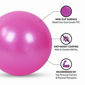 Ballon <span class=keywords><strong>de</strong></span> yoga anti-éclatement coloré <span class=keywords><strong>de</strong></span> qualité supérieure, demi-ballon <span class=keywords><strong>de</strong></span> gym pour le dos, ballon <span class=keywords><strong>de</strong></span> yoga pour le Pilates et les exercices - Product Image 6