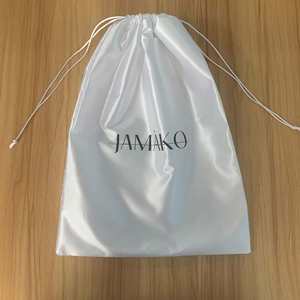 Custom Printed Satin <b>Pouch</b> Eco-Friendly <b>Drawstring</b> Hair Wig Storage Makecup Lipstick Gift Jewelry Dust Packaging Bag Promotions - Product Image 1