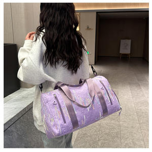 Bolsa de Viaje Deportiva Oxford Unisex RUIQUWIN, Duradera, para Negocios, con Separación para Objetos Secos y Húmedos, Transpirable, con Bolsillo con Cremallera, Portátil, Grande - Product Image 3