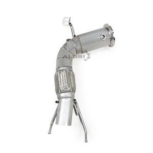 Sistema de Escape con Tubo de Bajada SS304 para BMW <span class=keywords><strong>MINI</strong></span> <span class=keywords><strong>Cooper</strong></span> S JCW F56 2017-2023 B48 2.0T, Turbo de Alto Flujo para Mejora de Potencia - Product Image 4