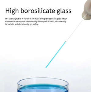 Tubo capilar de localización cuantitativa: Micropipeta de vidrio de precisión para <span class=keywords><strong>cromatografía</strong></span> de <span class=keywords><strong>capa</strong></span> <span class=keywords><strong>fina</strong></span> - Product Image 3