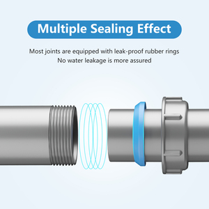 USA 114 chìm drainer Giao Diện Kép thiết kế chức năng với PE tràn vòi phun cupc không gian tốt hơn Saver SS304 & SS201 114 - Product Image 4