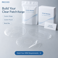 Patch transparent imperméable RECOO pour capteur CGM, film PU transparent pour moniteur continu de glucose, fabricant OEM