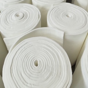 Nhiệt độ cao 1600 C chăn chịu lửa sản phẩm sợi gốm đa tinh thể <span class=keywords><strong>mullite</strong></span> sợi chăn cho lò sưởi - Product Image 6