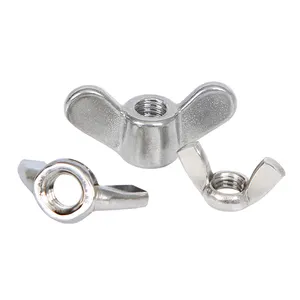 Fast Delivery Steel Zinc-Plated Butterfly Wing Nut For Construction Use