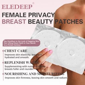 Tプライベートラベルコラーゲンパッチ乳房拡大ファーミングパッド天然乳房成長強化カップサイズ & ハリ - Product Image 3