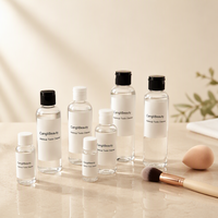 Nettoyant en gros pour houppettes et pinceaux de maquillage 100ml, en solution nettoyante, emballé pour le nettoyage des outils de maquillage