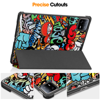 Sarung untuk Xiaomi Pad 6 Pro/Pad 6 11 "2023, pelindung Tablet penyangga kulit PU Ultra tipis lipat