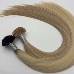 Extensioni per capelli con punta a <span class=keywords><strong>U</strong></span> pre-incollate in offerta speciale, 100% capelli umani vergini russi Ombre, a doppia trama, con punta <span class=keywords><strong>K</strong></span>/<span class=keywords><strong>U</strong></span>/V/Y - Product Image 6