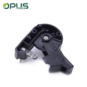 مفتاح عزل كهربائي بلاستيكي أسود للسياج الكهربائي للمزرعة، للتركيب على الأعمدة الخشبية - Product Image 6