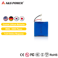 Produsen Baterai Lithium Polymer 126363 3.7v 5400mAh untuk Peralatan Perlindungan Lingkungan