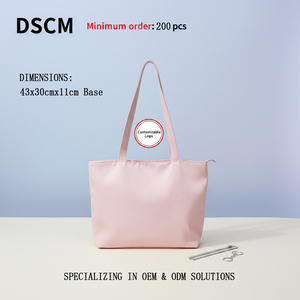 Sacs de courses promotionnels personnalisés réutilisables avec fermeture éclair et logo imprimé sur mesure - Product Image 2