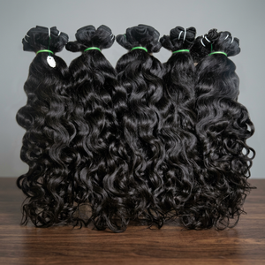 2026 New <b>Curly</b> Indian Remy <b>Human</b> <b>Hair</b> Bulk Double Weft Full Ends Dyeable All Colours Weave <b>Extensions</b> - Product Image 1