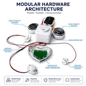 Placa de Circuito de Interacción por Voz para Juguete de Peluche, Placa Base de Robot, Kit de Módulo Interactivo 4G, Módulo de Solución IA 4G, Asistente 4G - Product Image 1