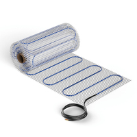 Câble de mise à la terre en cuivre étamé isolé FEP à double âme pour tapis de chauffage électrique au sol