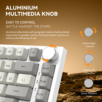 Attack Shark K85 Esports Magnetic Shaft Gamer PBT Key Cap RT Mode 82 Key RGB Adjustable Key Path Gaming Mechanical Keyboard