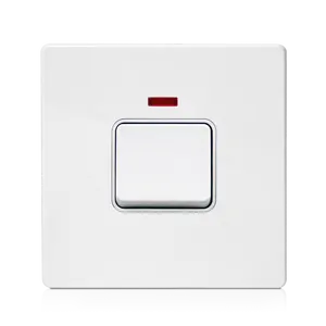Hot selling classic switch UK Standard 20A push button wall switch