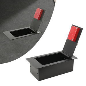 Caja Fuerte de Acero para <span class=keywords><strong>Piso</strong></span> con Bandeja Extraíble, Compartimento Oculto Antirrobo para Guardar Objetos de Valor en Casa, Oficina u Hotel - Product Image 1