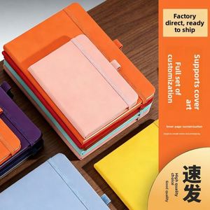 Carnet A5 en similicuir avec bande élastique, personnalisable avec logo, pour cadeaux d'entreprise et scolaires, usage professionnel et bureautique - Product Image 5