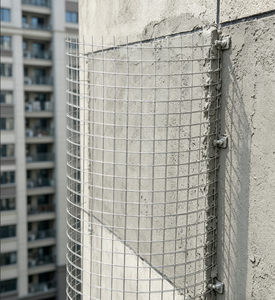 Grillage soudé à mailles carrées en acier galvanisé pour <span class=keywords><strong>le</strong></span> renforcement du béton, support de sol et de mur de bâtiment, pliage - Product Image 5