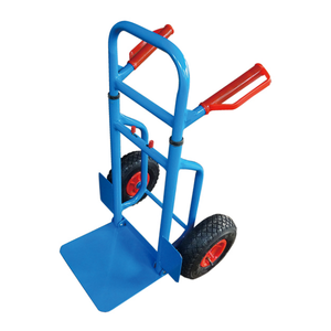 Chariot pliant portatif de chariot d'escalade d'escalier avec 6 roues, camion de main de grimpeur d'escalier avec la poignée réglable pour tirer, - Product Image 2