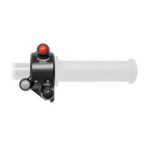 Cubierta de control del acelerador con interruptor integrado en el manillar para MV Agusta F4 - Product Image 5