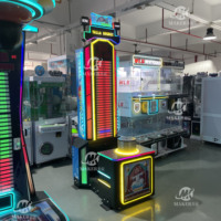 MAKER Hercules Amusement Hammer Hit Game Machine d'essai de force Arcade Sport Game Metal Coin Operated Hammer Game Machine
