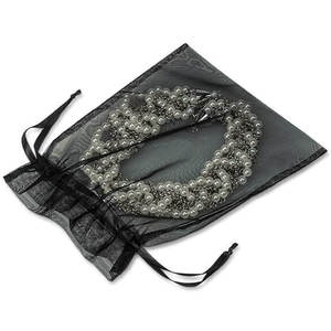 En gros promotionnel grand personnalisé <span class=keywords><strong>clair</strong></span> fête de mariage bonbons bijoux paquet emballage cadeau faveur cordon transparent Organza sacs - Product Image 4