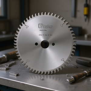 Lame de scie circulaire Ttake 250 mm 32 Z 60 dents pour aluminium et alliages légers - Product Image 3