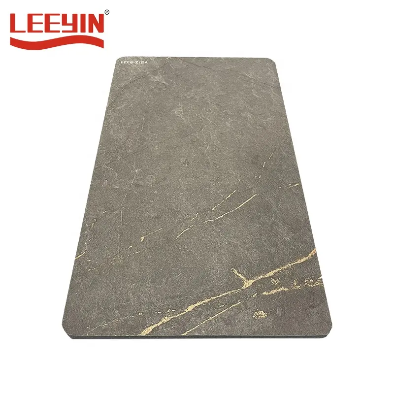 Morden Mgo Board with Synchronized Stone Grain Texture Slab Panel Wall for Hotel Lobby Artificial Stone