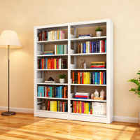 Estantería de Metal de pie y estante de libros, Biblioteca blanca, caja de libros, estante de exhibición, estante de libros para niños, almacenamiento para oficina
