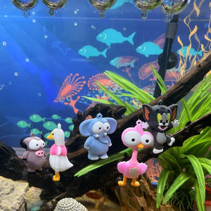 ตู้ปลาพีวีซีลายสัตว์ ช้าง สิงโต ของตกแต่งตู้<span class=keywords><strong>ปลา</strong></span>แบบลอยน้ำ ขายส่งอุปกรณ์และของตกแต่งตู้<span class=keywords><strong>ปลา</strong></span> - Product Image 2