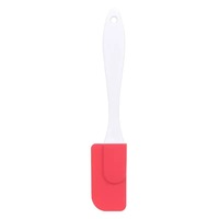 Ensemble de spatules miniatures en silicone résistantes à la chaleur, écologiques, jetables, compatibles lave-vaisselle et four, pour la pâtisserie, avec pinceau en silicone