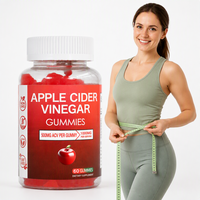 Chinaherbs Vente en gros Halal ACV Gummy Vitamine B12 Suppléments au vinaigre de cidre de pomme Sans édulcorants artificiels Non OGM Sans gluten