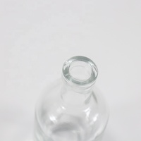 100ml Ronde Mini Bouteille D'alcool En Verre Bouchon de Liège 375ml 500ml 700ml 70cl Spiritueux liqueur Gin Rhum Tequila Bouteille En Gros