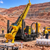 Foreuse RC de 350 m à circulation inversée pour la définition des ressources et le forage de remplissage dans les mines de cuivre