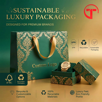 Boîte en papier personnalisée en gros, boîte cadeau rigide de luxe avec couvercle et base pour l'emballage de bijoux et de montres