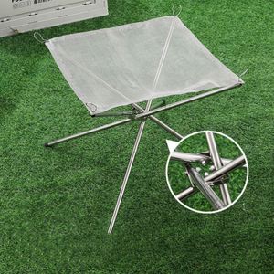 OEM ODM Estufa de leña para acampar al aire libre Soporte de acero inoxidable Ultraligero Estufa de leña portátil Estufa de calefacción para acampar plegable - Product Image 5