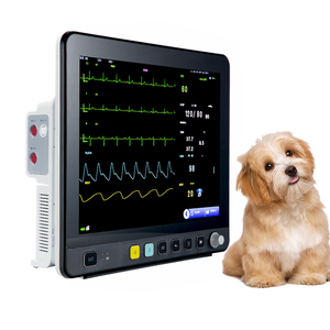 Moniteur multiparamètres pour animaux, design portable, équipement de surveillance des signes vitaux, clinique vétérinaire, moniteur patient - Product Image 1