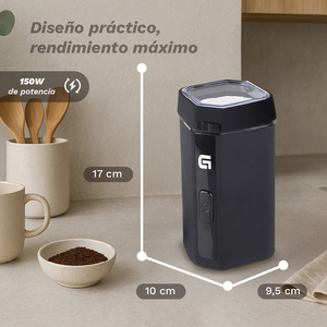 Molinillo Eléctrico Mo 150r, Capacidad de 50 Gramos, Potencia de 150w, para Moler Café - Product Image 3