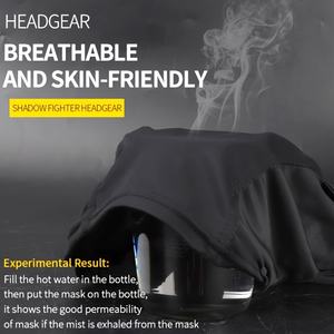 Masque de protection tactique intégral en maille métallique, cagoule coupe-vent pour moto, tir CS, chasse et entraînement - Product Image 5