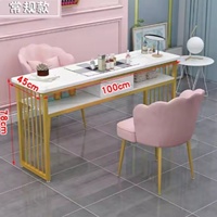 Nouvelle table et chaise de manucure multifonctionnelles, ensemble de meubles de salon de beauté pour manucure