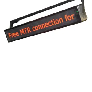 P6/P8/ P10 Matrix Passenger Information Message Display Panel Bus Metro Station Led Sign Indoor FULL Color Customized YHT-PID